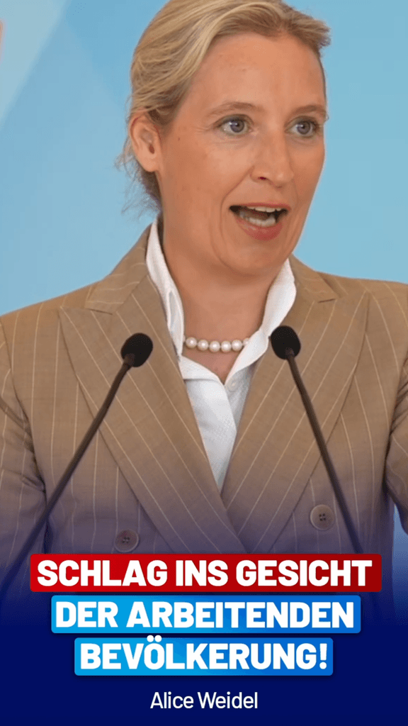 Alice Weidel zu den katastrophalen Sparvorschlägen im Gesundheitssystem!